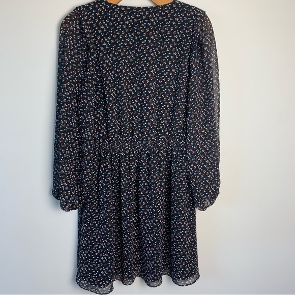 Madewell Georgette Button-Front Mini Dress - Picture 11 of 12